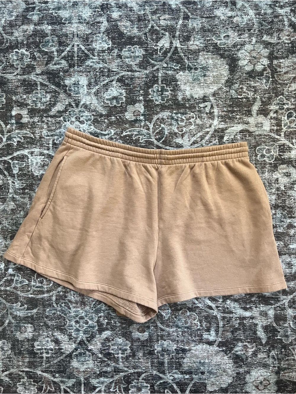 NWT Victoria Secrets Cotton Lounge Shorts - Tan